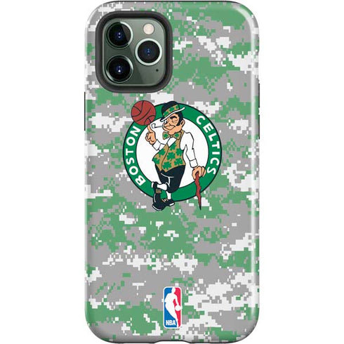 NBA Boston Celtics Digi Camo iPhone 12 Pro Impact Case