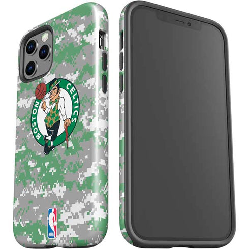 NBA Boston Celtics Digi Camo iPhone 12 Pro Impact Case