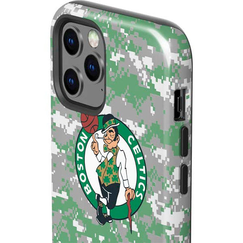NBA Boston Celtics Digi Camo iPhone 12 Pro Max Impact Case