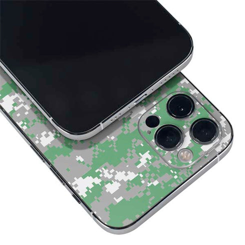 NBA Boston Celtics Digi Camo iPhone 12 Pro Max Skin