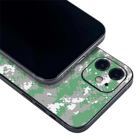 NBA Boston Celtics Digi Camo iPhone 12 Skin