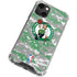 NBA Boston Celtics Digi Camo iPhone 13 Mini Clear Case