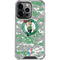 NBA Boston Celtics Digi Camo iPhone 13 Pro Clear Case