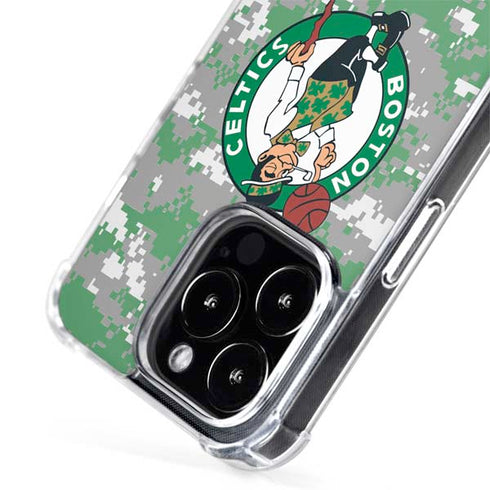 NBA Boston Celtics Digi Camo iPhone 13 Pro MagSafe Case