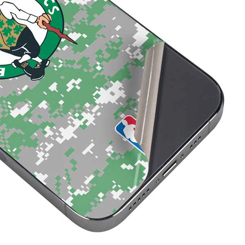 NBA Boston Celtics Digi Camo iPhone 13 Pro Max Skin
