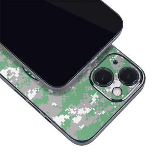 NBA Boston Celtics Digi Camo iPhone 14 Plus Skin
