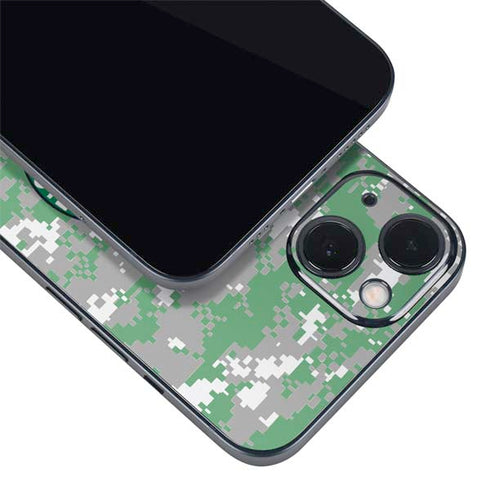 NBA Boston Celtics Digi Camo iPhone 15 Skin