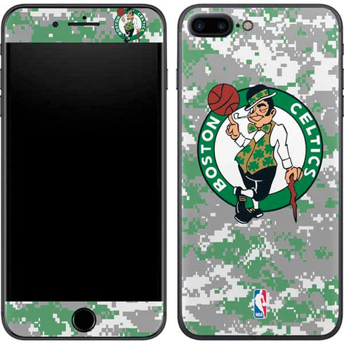 NBA Boston Celtics Digi Camo iPhone 7 Plus Skin