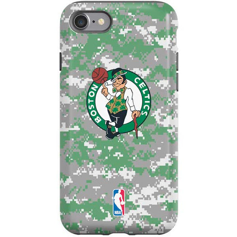 NBA Boston Celtics Digi Camo iPhone SE (2nd & 3rd Gen) Pro Case