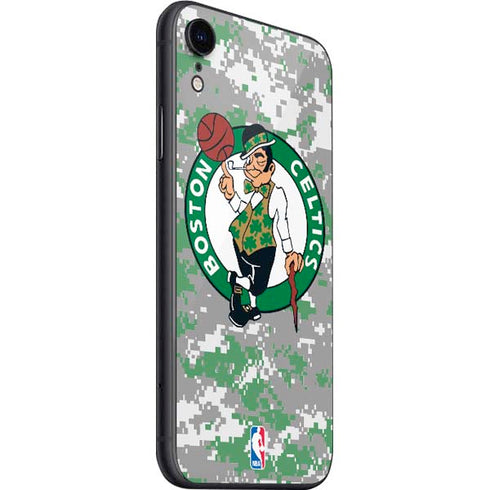 NBA Boston Celtics Digi Camo iPhone SE (2nd & 3rd Gen) Skin