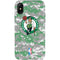 NBA Boston Celtics Digi Camo iPhone X Pro Case