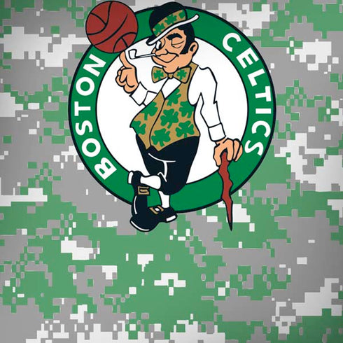NBA Boston Celtics Digi Camo iPhone X Pro Case