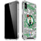 NBA Boston Celtics Digi Camo iPhone XS Max Clear Case