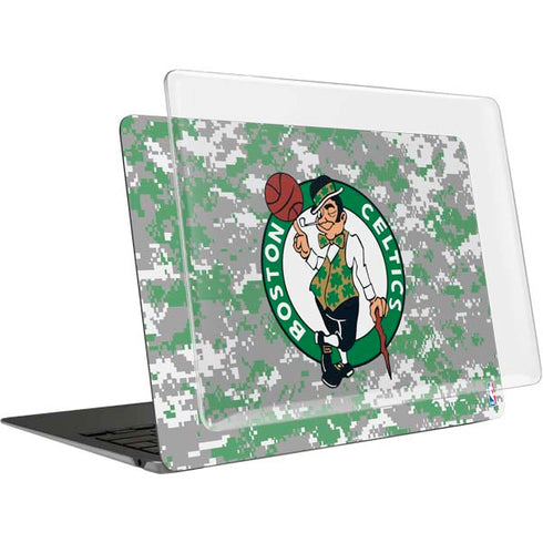 NBA Boston Celtics Digi Camo MacBook Air 13in M1 (2021) Case plus Skin