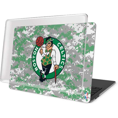 NBA Boston Celtics Digi Camo MacBook Pro 13in (2020) Case plus Skin