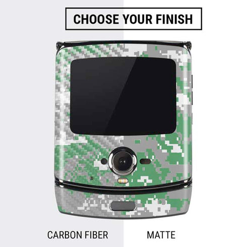 NBA Boston Celtics Digi Camo Motorola RAZR Skin