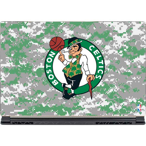 NBA Boston Celtics Digi Camo MSI GS65 Stealth Laptop Skin