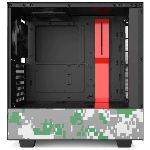 NBA Boston Celtics Digi Camo NZXT H510 Compact ATX Mid-Tower Case Skin