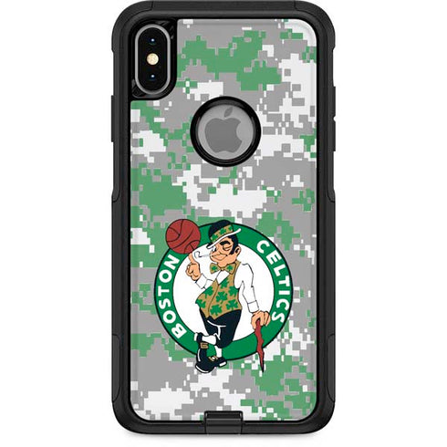 NBA Boston Celtics Digi Camo Otterbox Commuter iPhone Skin
