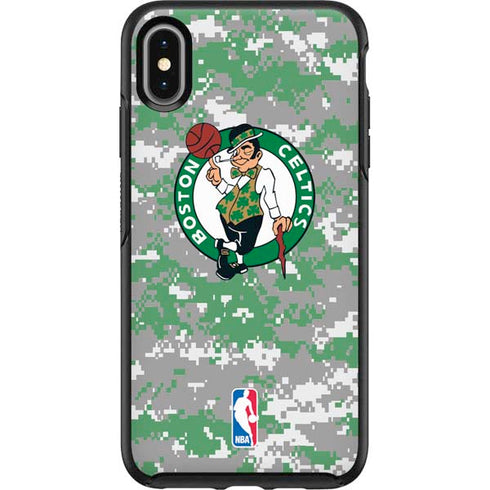 NBA Boston Celtics Digi Camo Otterbox Symmetry iPhone Skin