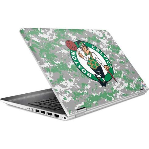 NBA Boston Celtics Digi Camo HP Pavilion Skin