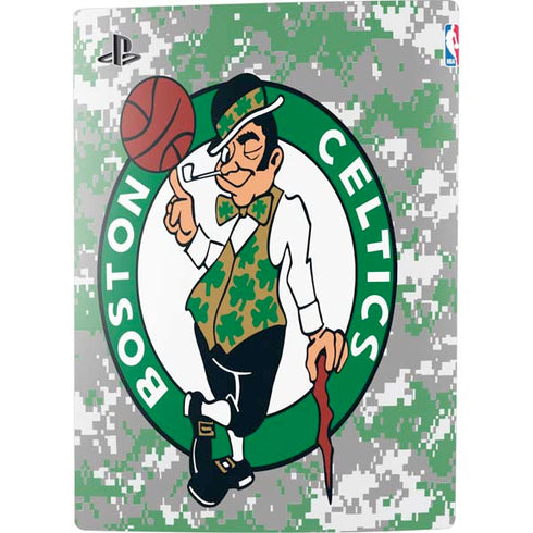 NBA Boston Celtics Digi Camo PS5 Digital Edition Bundle Skin