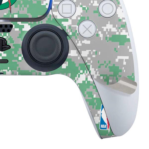 NBA Boston Celtics Digi Camo PS5 Slim Digital Edition Bundle Skin
