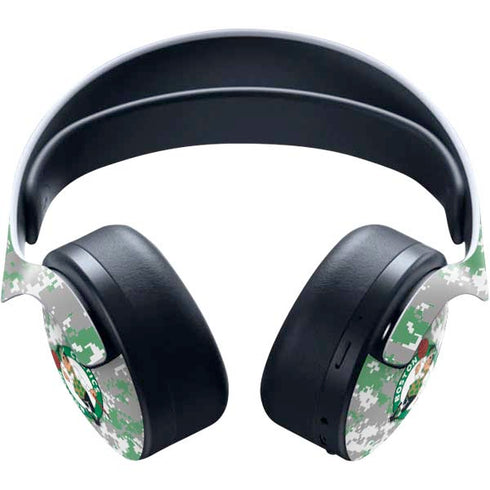 NBA Boston Celtics Digi Camo PULSE 3D Wireless Headset for PS5 Skin