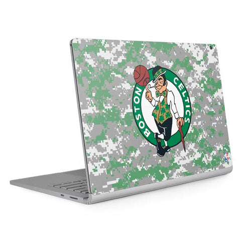 NBA Boston Celtics Digi Camo Surface Book 2 15in Skin