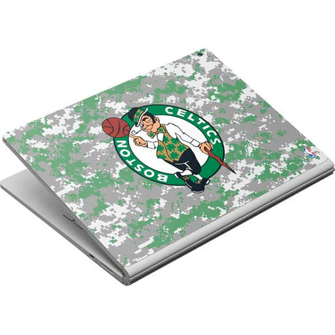 NBA Boston Celtics Digi Camo Surface Book Skin