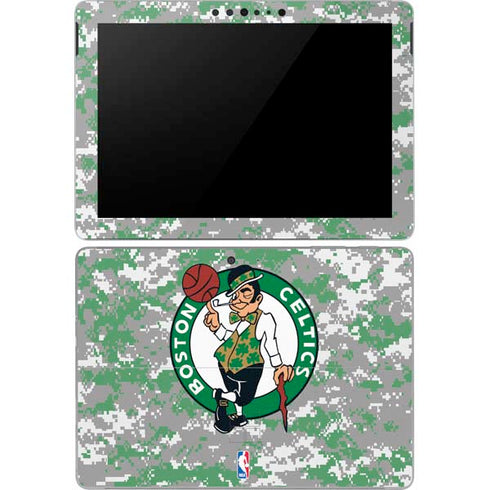 NBA Boston Celtics Digi Camo Surface Go Skin