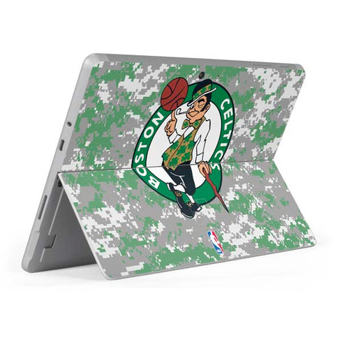 NBA Boston Celtics Digi Camo Surface Go Skin