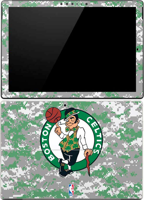 NBA Boston Celtics Digi Camo Surface Pro 4 Skin