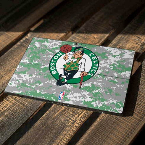 NBA Boston Celtics Digi Camo Surface Pro 6 Skin