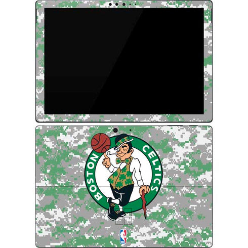 NBA Boston Celtics Digi Camo Surface Pro 7 Skin