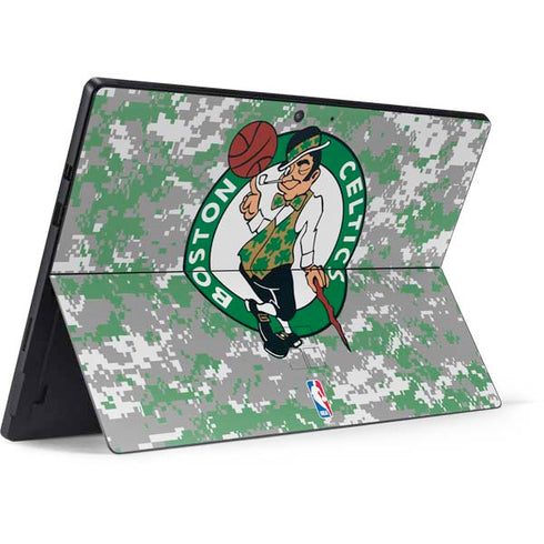 NBA Boston Celtics Digi Camo Surface Pro 7 Skin