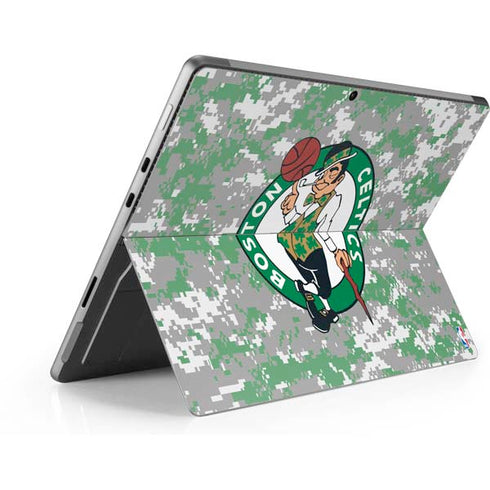 NBA Boston Celtics Digi Camo Surface Pro 9 Skin