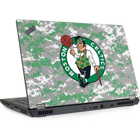 NBA Boston Celtics Digi Camo Lenovo ThinkPad Skin