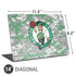NBA Boston Celtics Digi Camo Universal Laptop 14in (11.4 x 8.2in) Skin