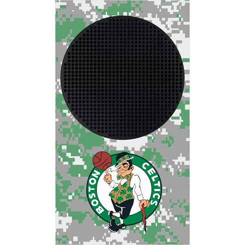 NBA Boston Celtics Digi Camo Xbox Series S Console Skin