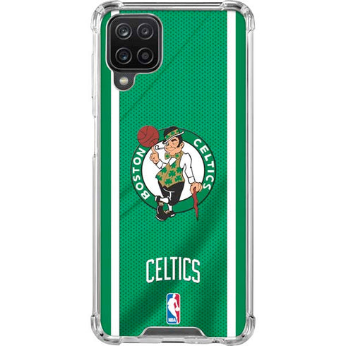 NBA Boston Celtics Galaxy A12 Clear Case