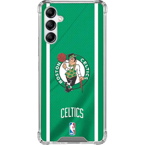 NBA Boston Celtics Galaxy A14 5G Clear Case