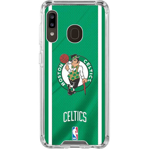 NBA Boston Celtics Galaxy A30 Clear Case