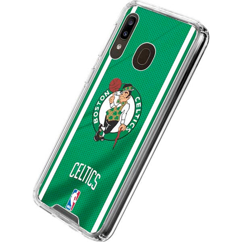 NBA Boston Celtics Galaxy A30 Clear Case