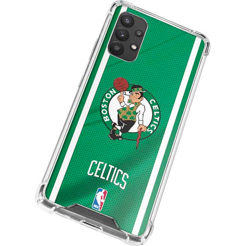 NBA Boston Celtics Galaxy A32 5G Clear Case
