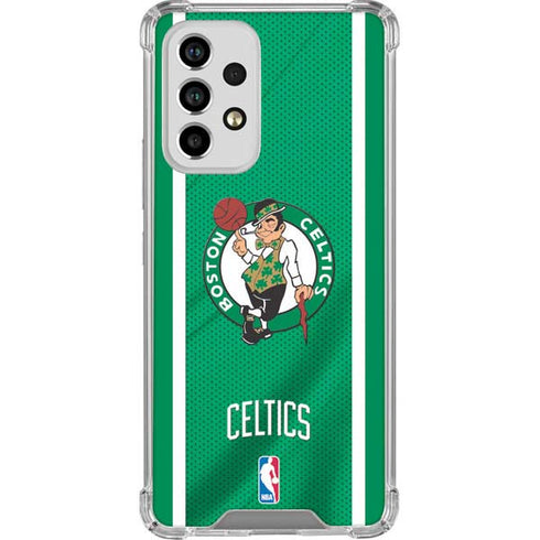 NBA Boston Celtics Galaxy A33 5G Clear Case