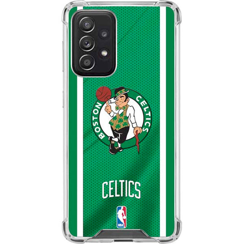 NBA Boston Celtics Galaxy A52 5G Clear Case