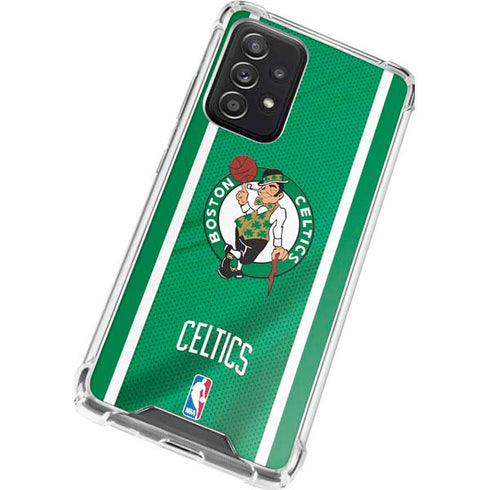 NBA Boston Celtics Galaxy A52 5G Clear Case