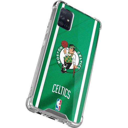 NBA Boston Celtics Galaxy A71 5G Clear Case