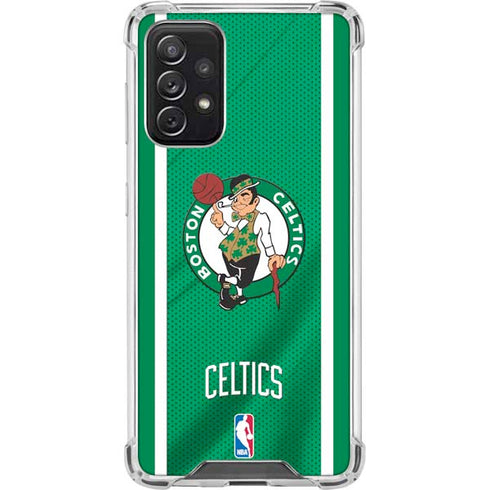 NBA Boston Celtics Galaxy A72 5G Clear Case